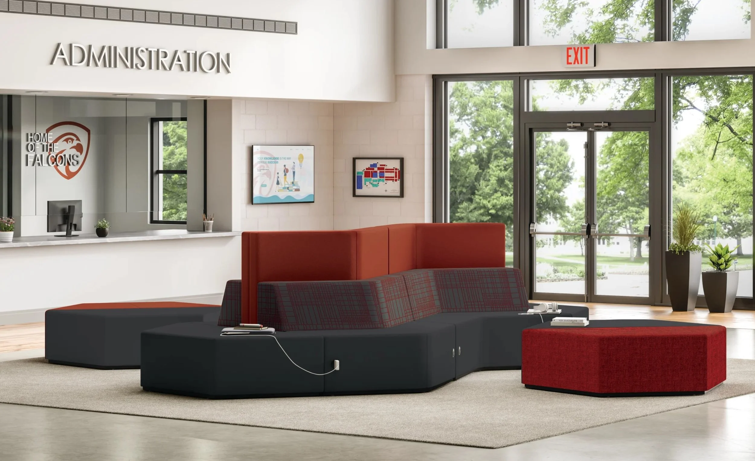 HON Tangram Seating — OES Office & Education Solutions